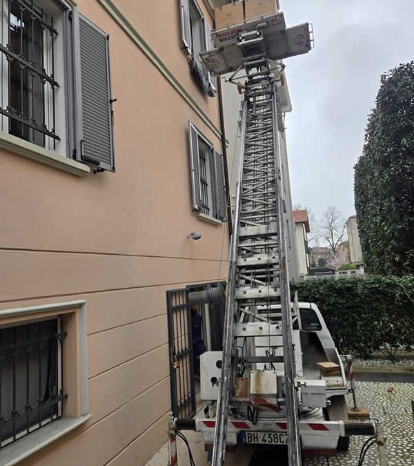 Trasloco con autoscala